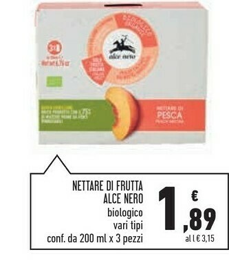 Conad Superstore Succhi di frutta offerta