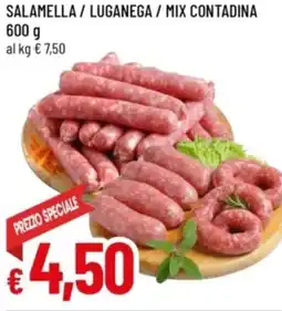 Famila Salamella/luganega / mix contadina offerta