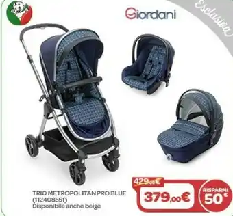 Bimbo Store Trio metropolitan pro blue (112408551) offerta