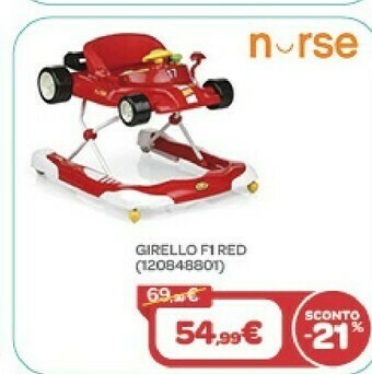 Bimbo Store Girello f1 red offerta