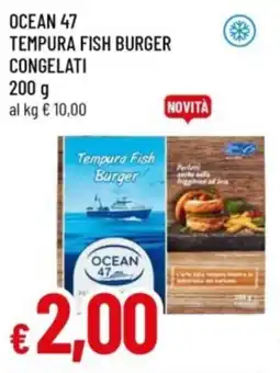 Famila Ocean 47 tempura fish burger congelati offerta