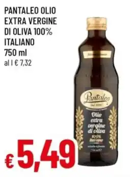 Famila Pantaleo olio extra vergine di oliva 100% italiano offerta