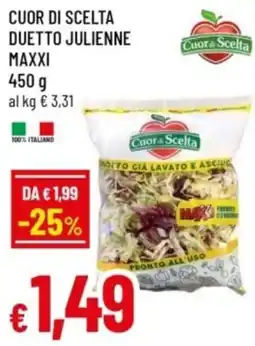 Famila Cuor di scelta duetto julienne maxxi offerta