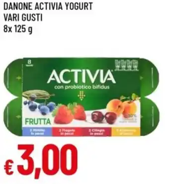 Famila Danone activia yogurt offerta