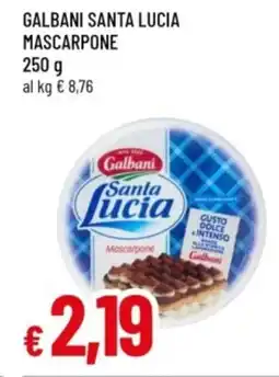 Famila Galbani santa lucia mascarpone offerta