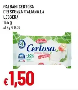 Famila Galbani certosa crescenza italiana la leggera offerta