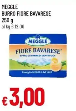 Famila Meggle burro fiore bavarese offerta
