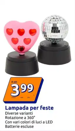 Action Lampada per feste offerta