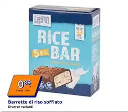 Action Barrette di riso soffiato offerta