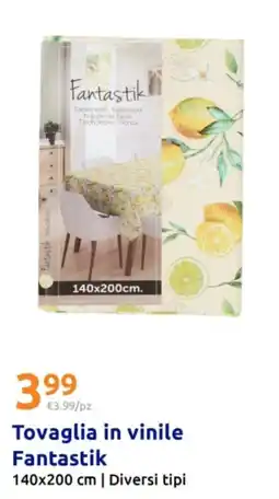 Action Tovaglia in vinile Fantastik offerta