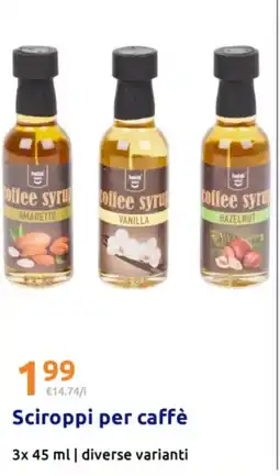 Action Sciroppi per caffè offerta
