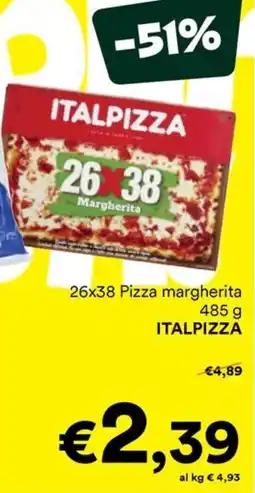 Unes 26x38 Pizza margherita ITALPIZZA offerta