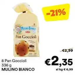 Unes 8 Pan Goccioli MULINO BIANCO offerta