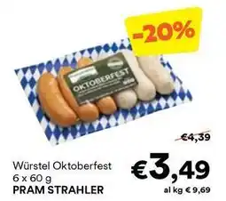 Unes Würstel Oktoberfest PRAM STRAHLER offerta