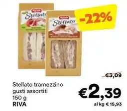 Unes Stellato tramezzino RIVA offerta