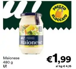 Unes Maionese U! offerta