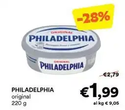 Unes PHILADELPHIA original offerta