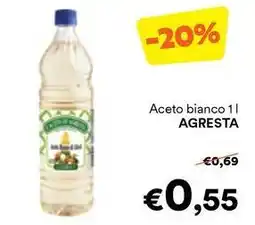 Unes Aceto bianco AGRESTA offerta