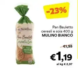Unes Pan Bauletto cereali e soia MULINO BIANCO offerta