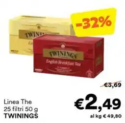 Unes Linea The 25 filtri TWININGS offerta