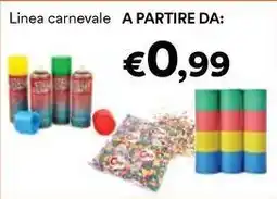 Unes Linea carnevale offerta