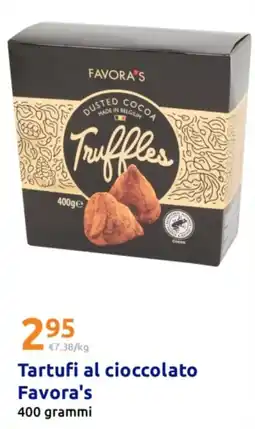 Action Tartufi al cioccolato Favora's offerta