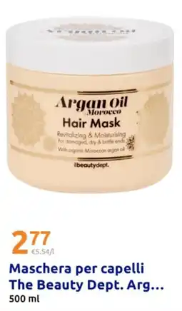Action Maschera per capelli The Beauty Dept. Arg offerta