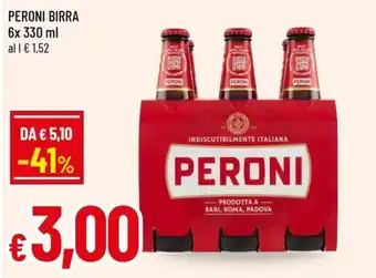 Peroni birra