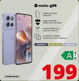 Comet moto g86 offerta