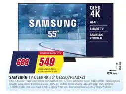 Trony SAMSUNG TV QLED 4K 55" QE55Q7F5AUXZT offerta