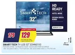 Trony SMART TECH TV LED 32" 32HN01V3 offerta