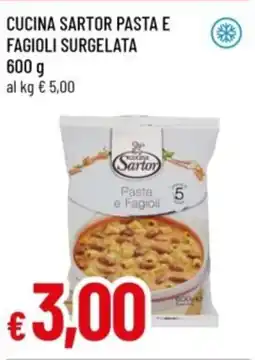 Famila Cucina sartor pasta e fagioli surgelata offerta