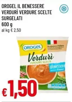 Famila Orogel il benessere verdurì verdure scelte surgelati offerta
