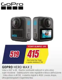 Trony GOPRO HERO MAX 2 offerta