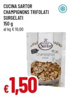 Famila Cucina sartor champignons trifolati surgelati offerta
