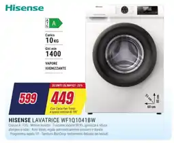 Trony HISENSE LAVATRICE WF1Q1041BW offerta