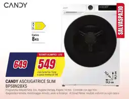 Trony CANDY ASCIUGATRICE SLIM BPS8N2BXS offerta