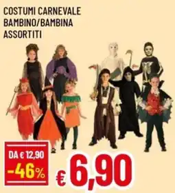 Famila Costumi carnevale bambino/bambina offerta