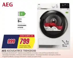 Trony AEG ASCIUGATRICE TR8HGBG8B offerta
