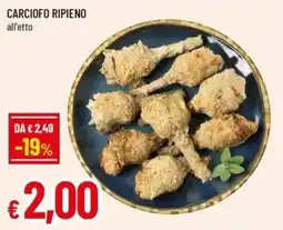 Famila Carciofo ripieno offerta