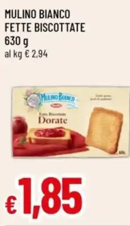 Famila Mulino bianco fette biscottate offerta