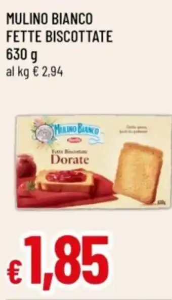 Famila Mulino bianco fette biscottate offerta