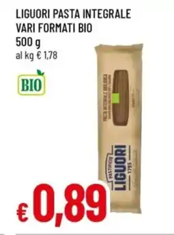 Famila Liguori pasta integrale offerta