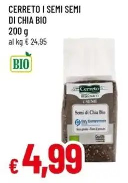 Famila Cerreto i semi semi di chia bio offerta
