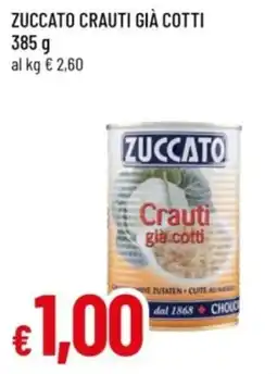 Famila Zuccato crauti già cotti offerta