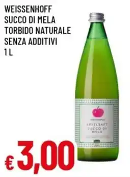 Famila Weissenhoff succo di mela torbido naturale senza additivi offerta