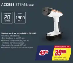 Trony Rowenta access steam pocket offerta