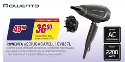 Trony ROWENTA ASCIUGACAPELLI CV887L offerta