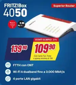 Trony FRITZ!Box 4050 offerta