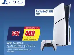 Trony Sony console playstation 5 slim disc offerta